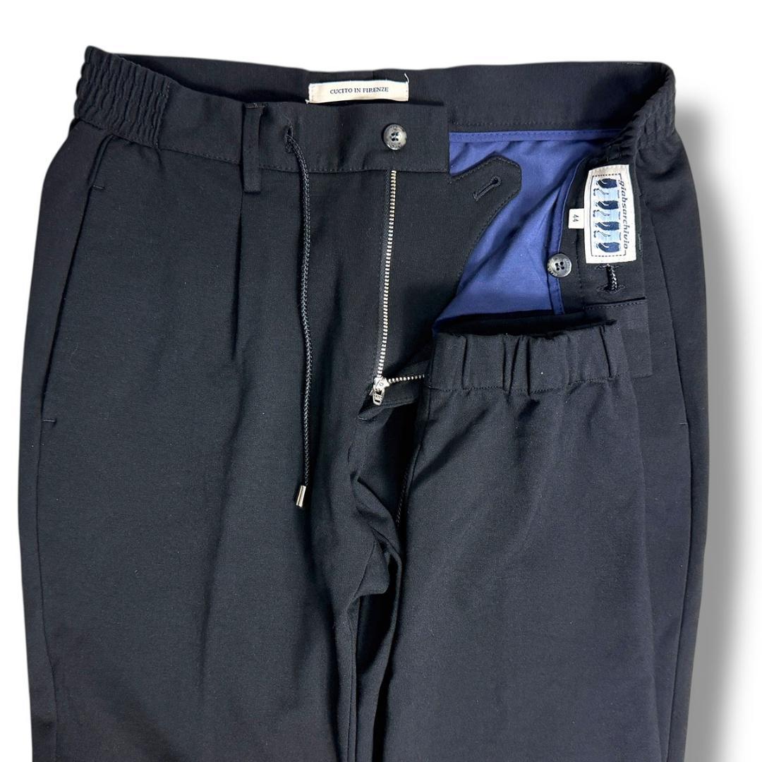 J5033美品 ジャブスアルキヴィオ 23SSマサッチョ1Pジャージーリブパンツ