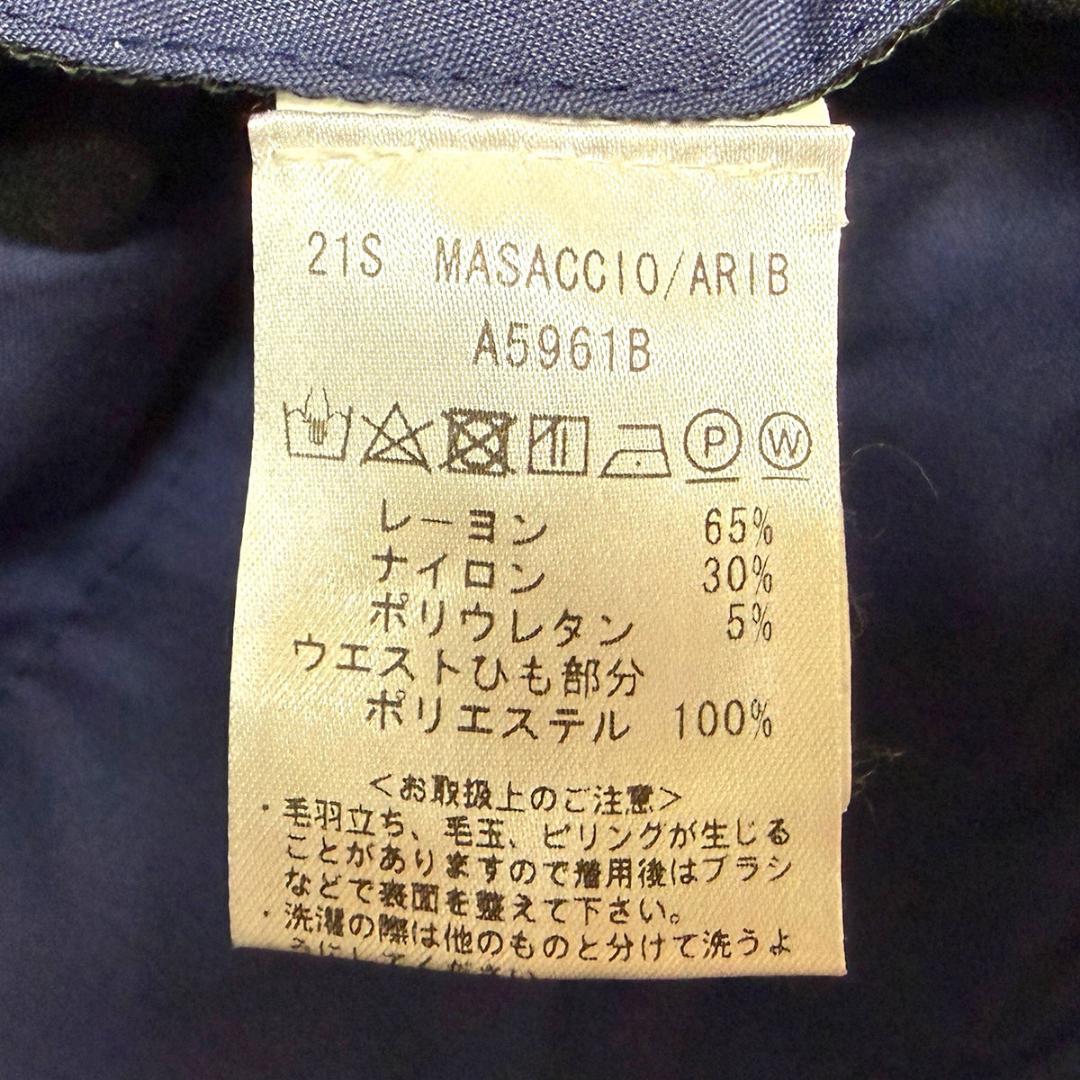 J5033美品 ジャブスアルキヴィオ 23SSマサッチョ1Pジャージーリブパンツ