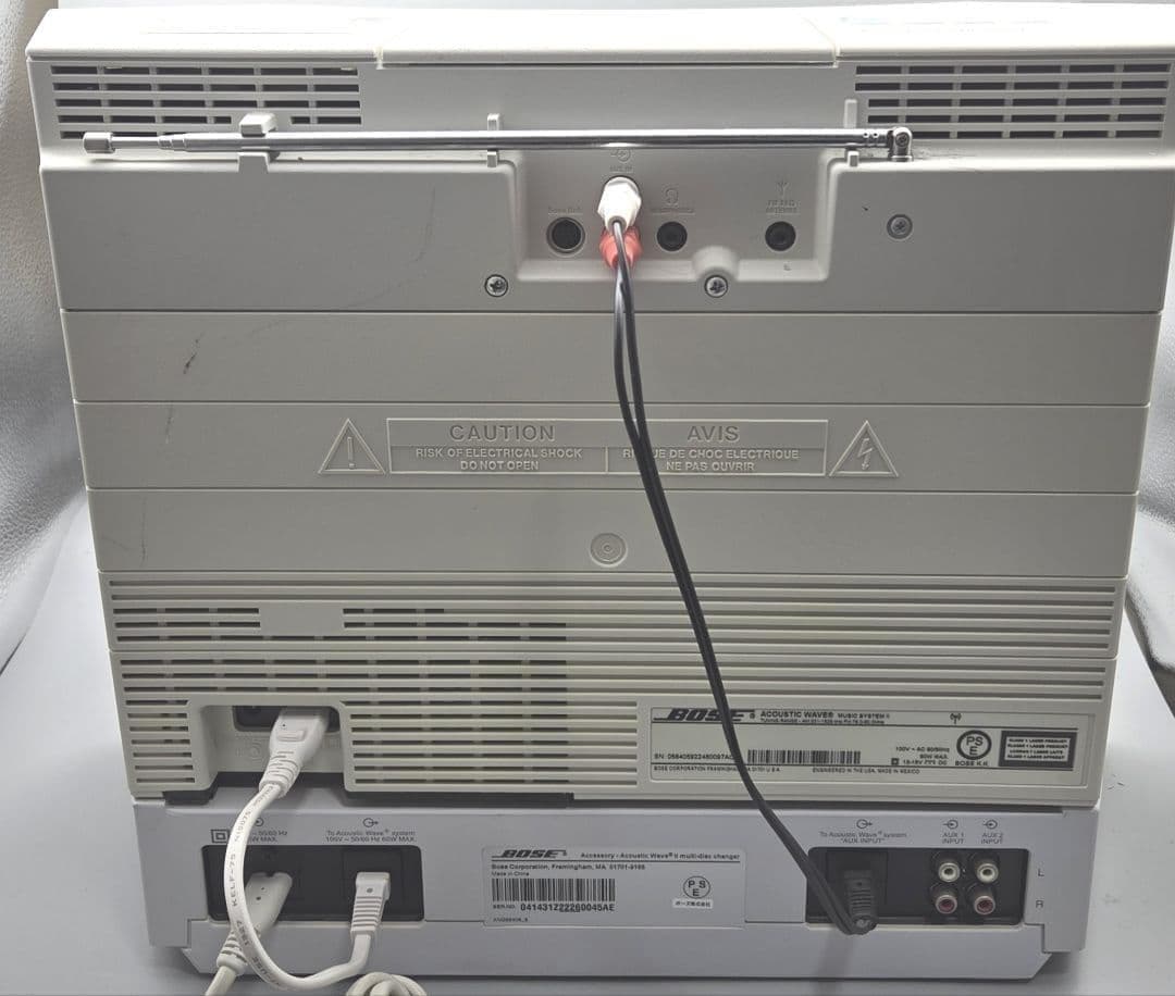BOSE アコースティックウェーブミュージックシステムⅡ 本体＆CDチェンジャー