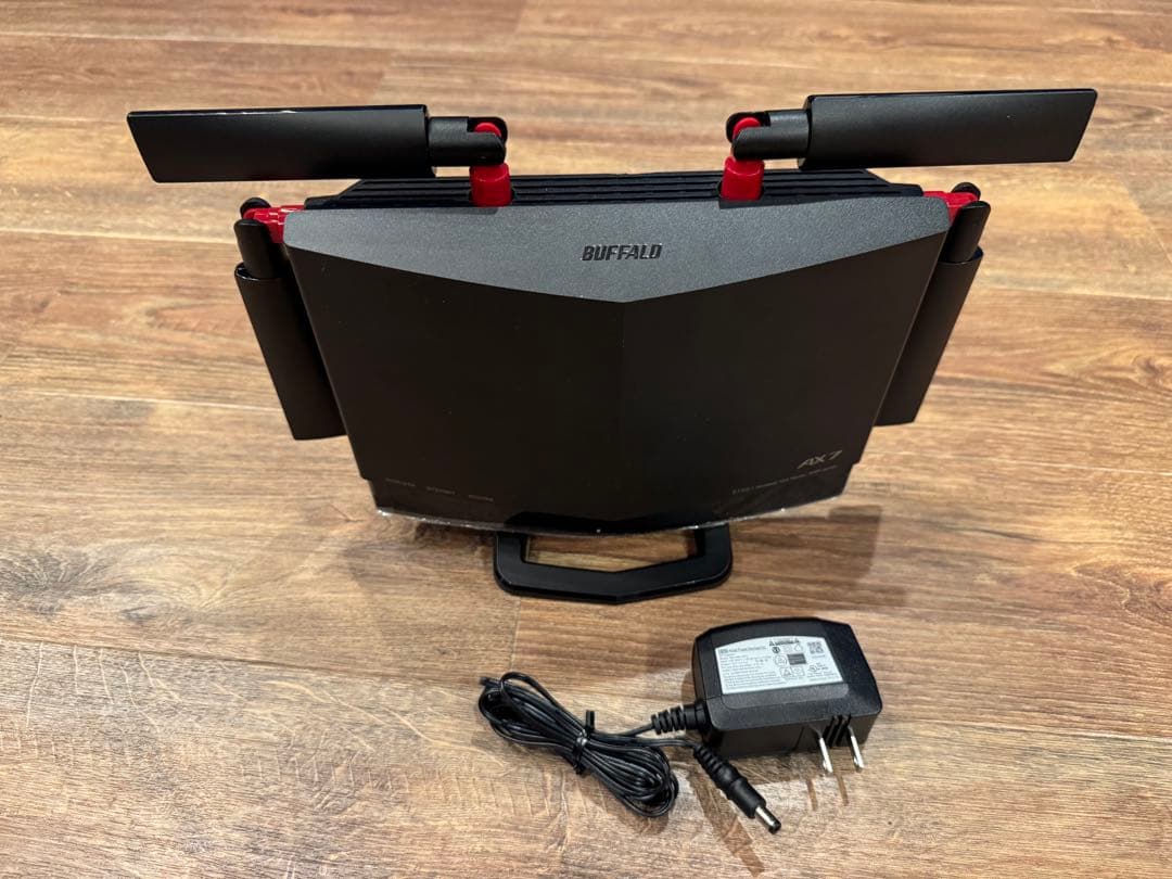 【美品】【値下げ】バッファロー Wi-Fi 6 AX5700 無線LANルーター