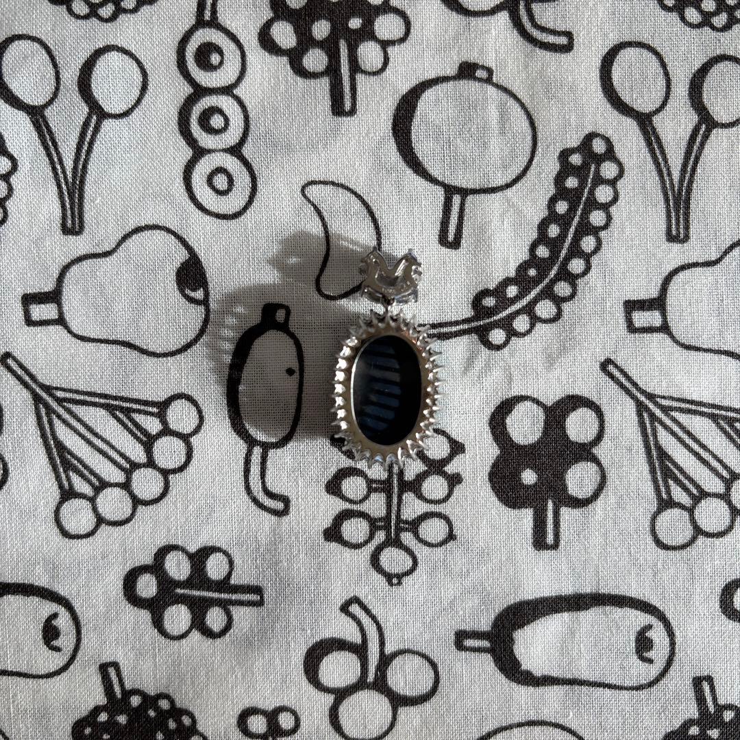 Pt900 ボルダーオパールペンダントトップ