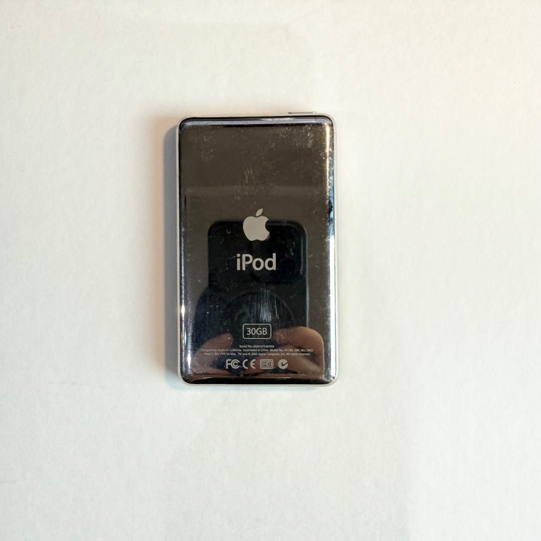 Apple iPod 30GB 新品バッテリー ケーブル付き