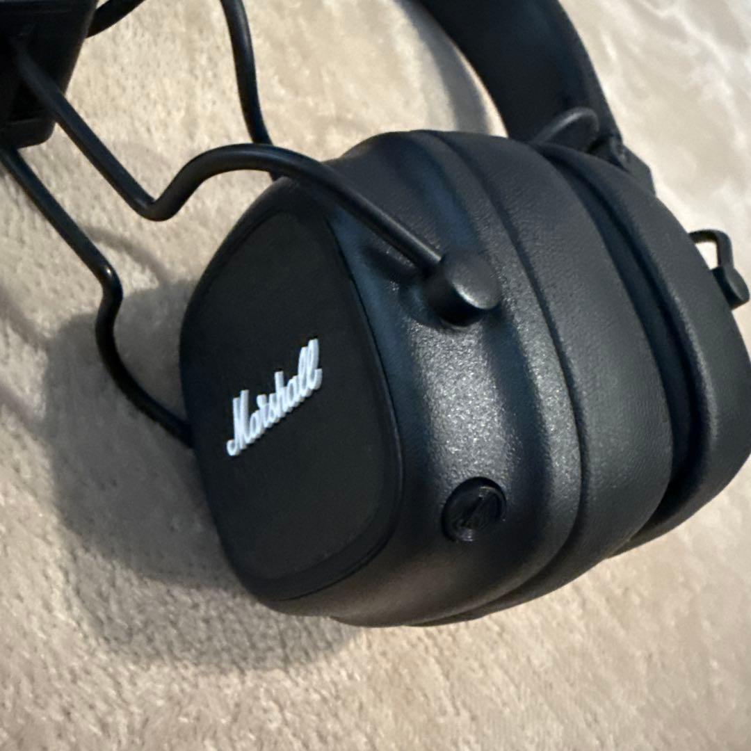 Marshall ワイヤレスヘッドホン ブラック