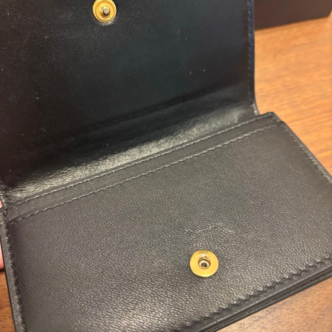 ボッテガカードケース　名刺入れ　ブラック　美品