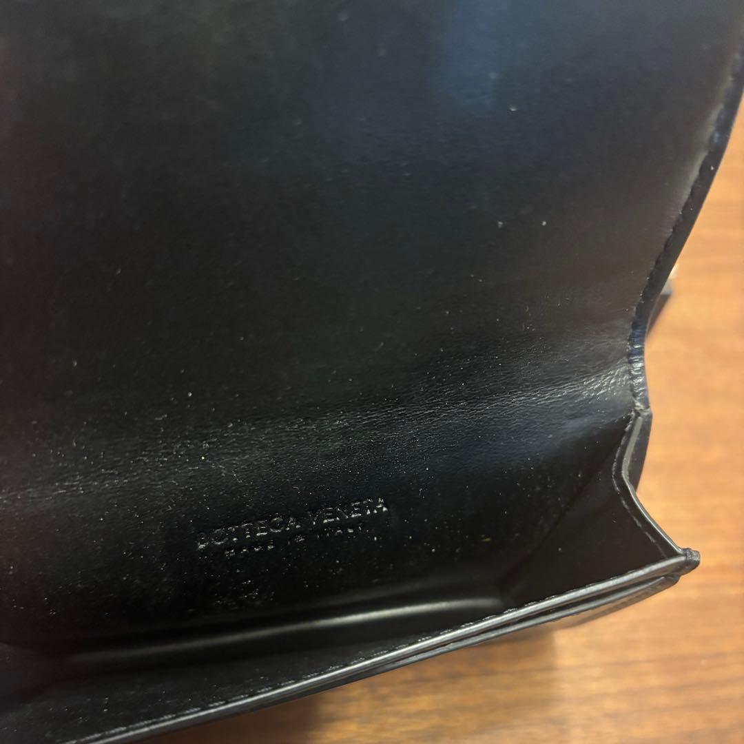 ボッテガカードケース　名刺入れ　ブラック　美品
