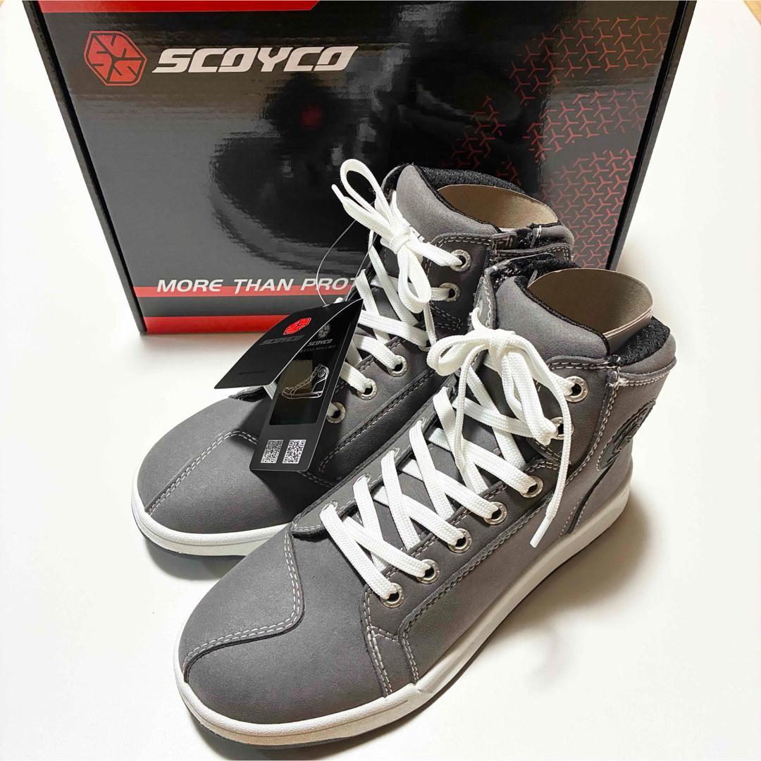 新品　タグ付き　スコイコ　ジャパンフィット　25.5cm ライダースシューズ