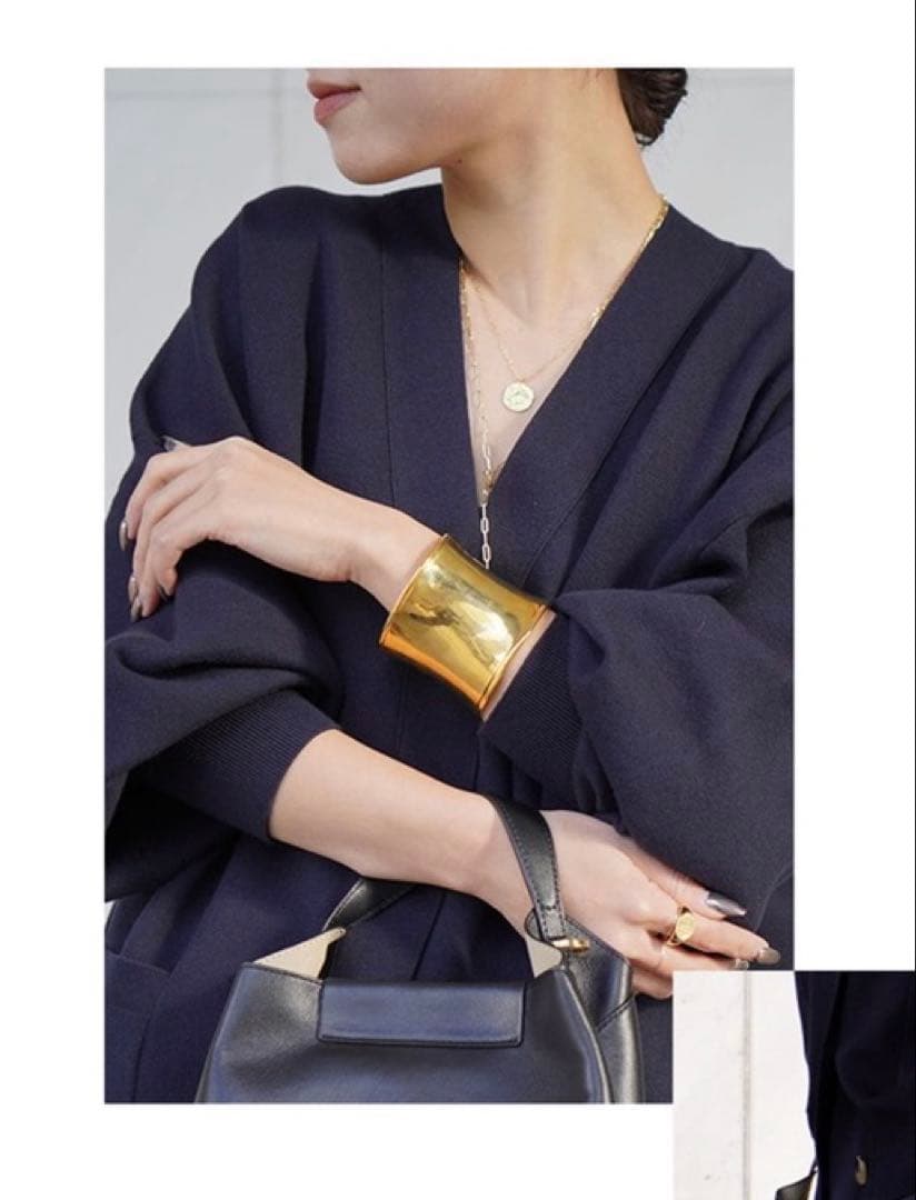 EVERYDAY I LIKE コットンカシミヤカーディガン