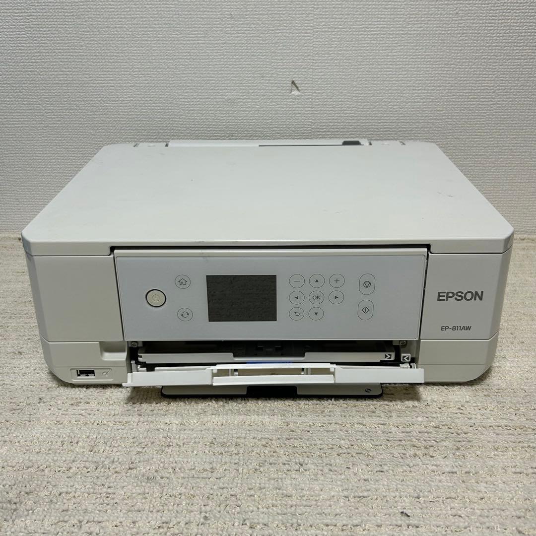 【ジャンク】EPSON EP-811AW インクジェット複合機 廃インクエラー