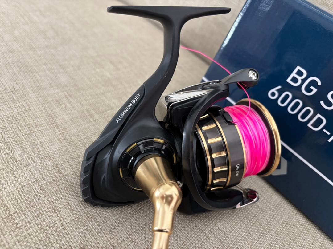k*a様 Daiwa BG SW 6000D-H スピニングリール