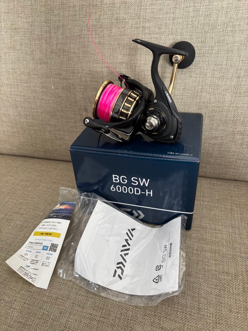 k*a様 Daiwa BG SW 6000D-H スピニングリール