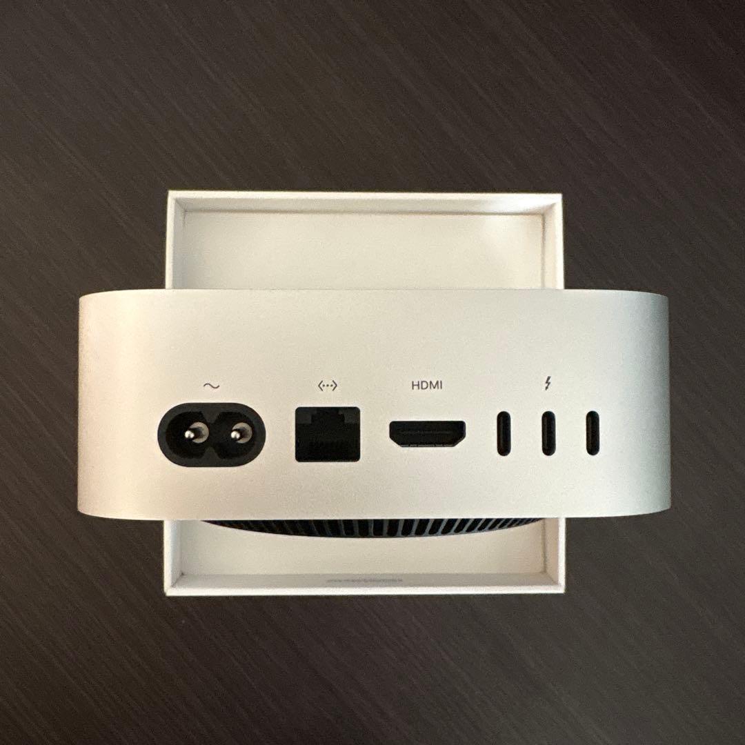 mac mini m4（24GB.512GB）