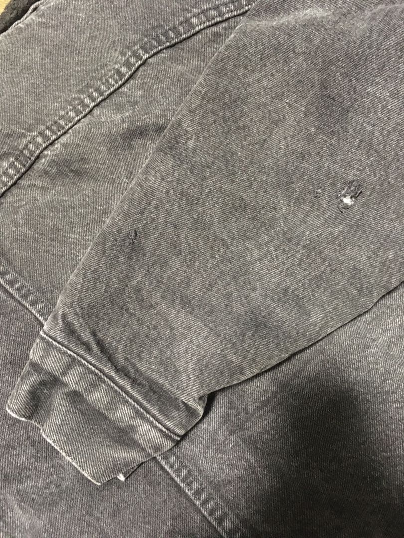 USA製 リーバイス 70629-4159 ボア ブラック デニムジャケット