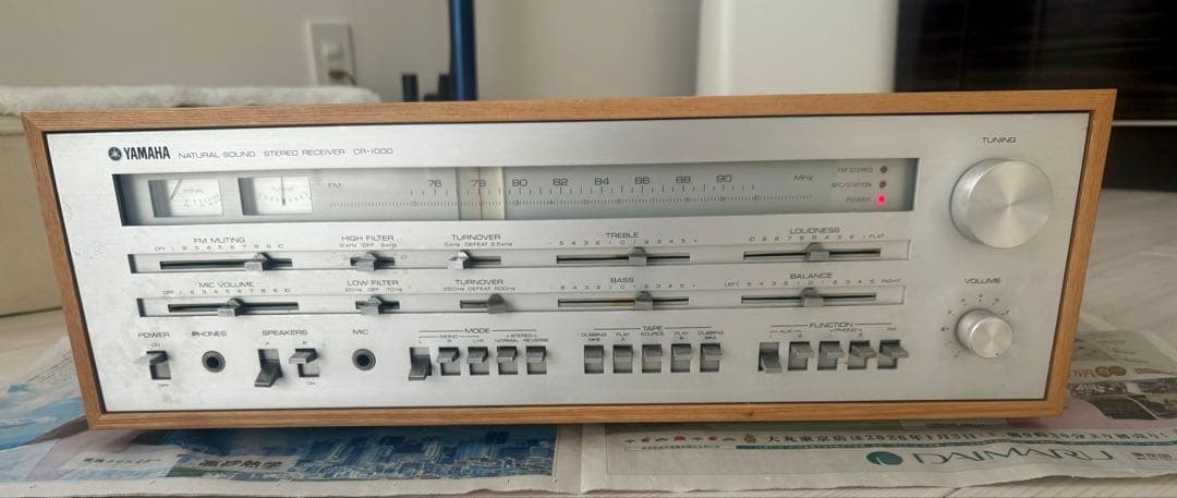 べ*こ様 YAMAHA CR-1000 FMレシーバー　アンプ
