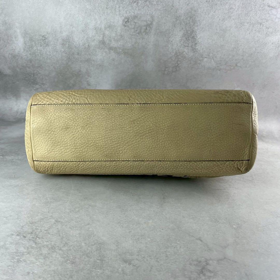 ✨稀少✨美品✨コーチ　パッチワーク　キャリーオール　肩かけ　ターンロック　茶系