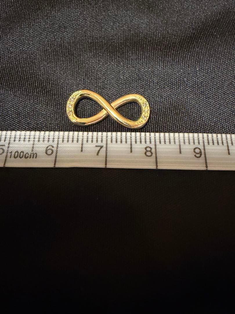 K18 ダイヤ0.03ctインフィニティ♾️ペントプ