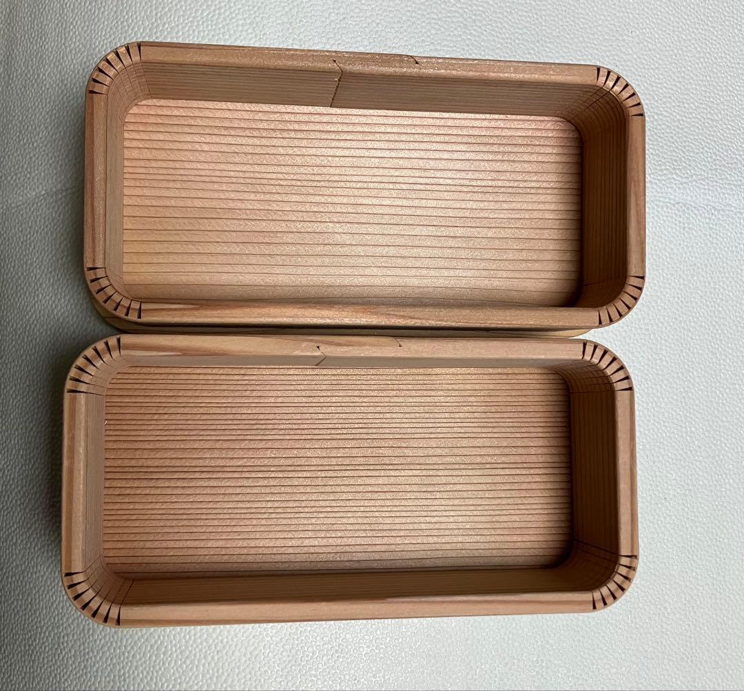 箱屋常吉　おべんとう箱　2個セット　おひつ　わっぱ　高級杉材