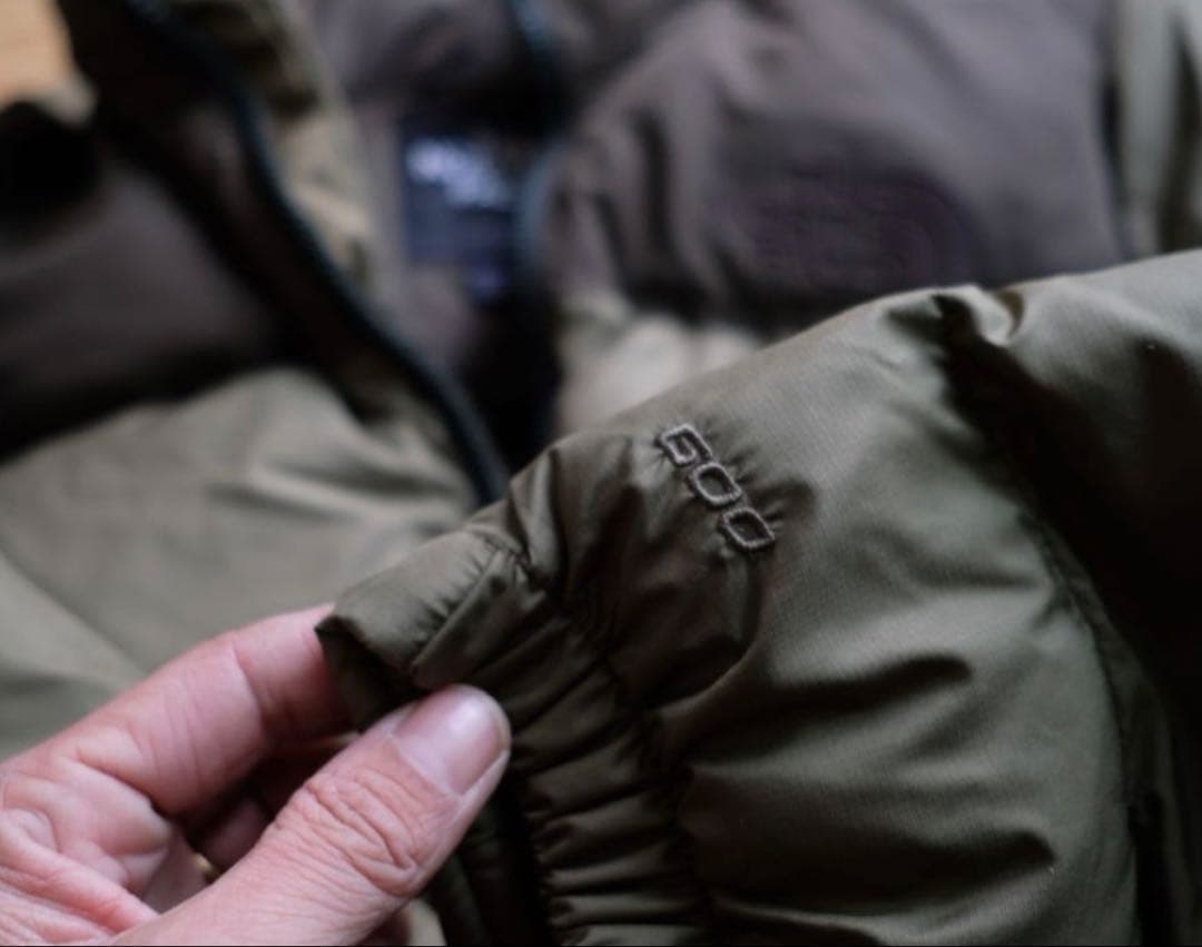 【ゆぅちゃん】THE NORTH FACEメンズダウンジャケットLオリーブ