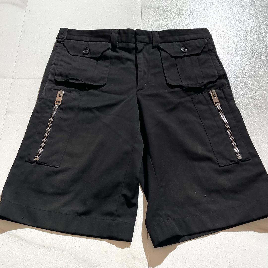 入手困難✨ ディオールオム ショートパンツ 短パン エディ期 ギミックパンツ