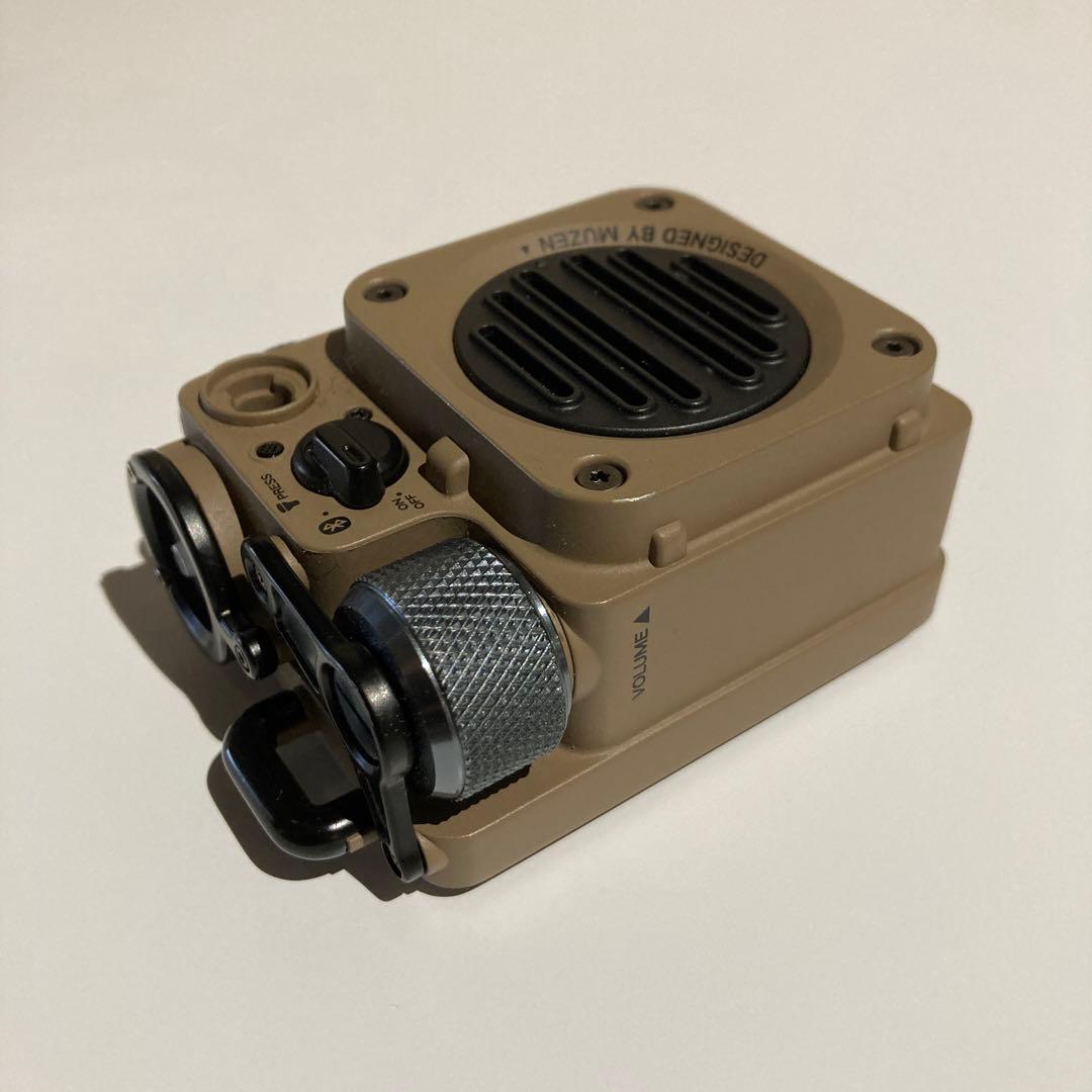 MUZEN ワイヤレススピーカー wild mini 砂漠イエロー