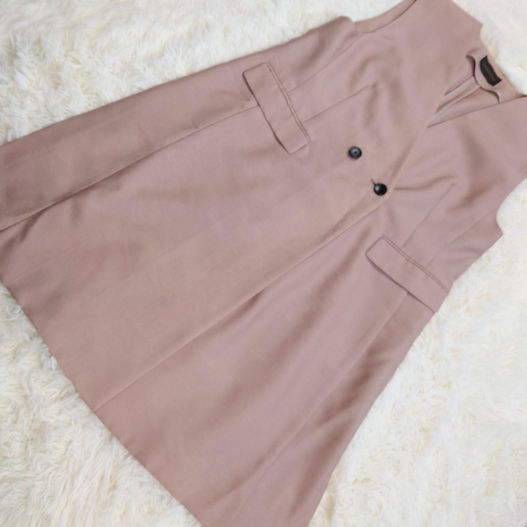 TOMORROWLAND 24SS ウール シルク タッサー ロングジレ