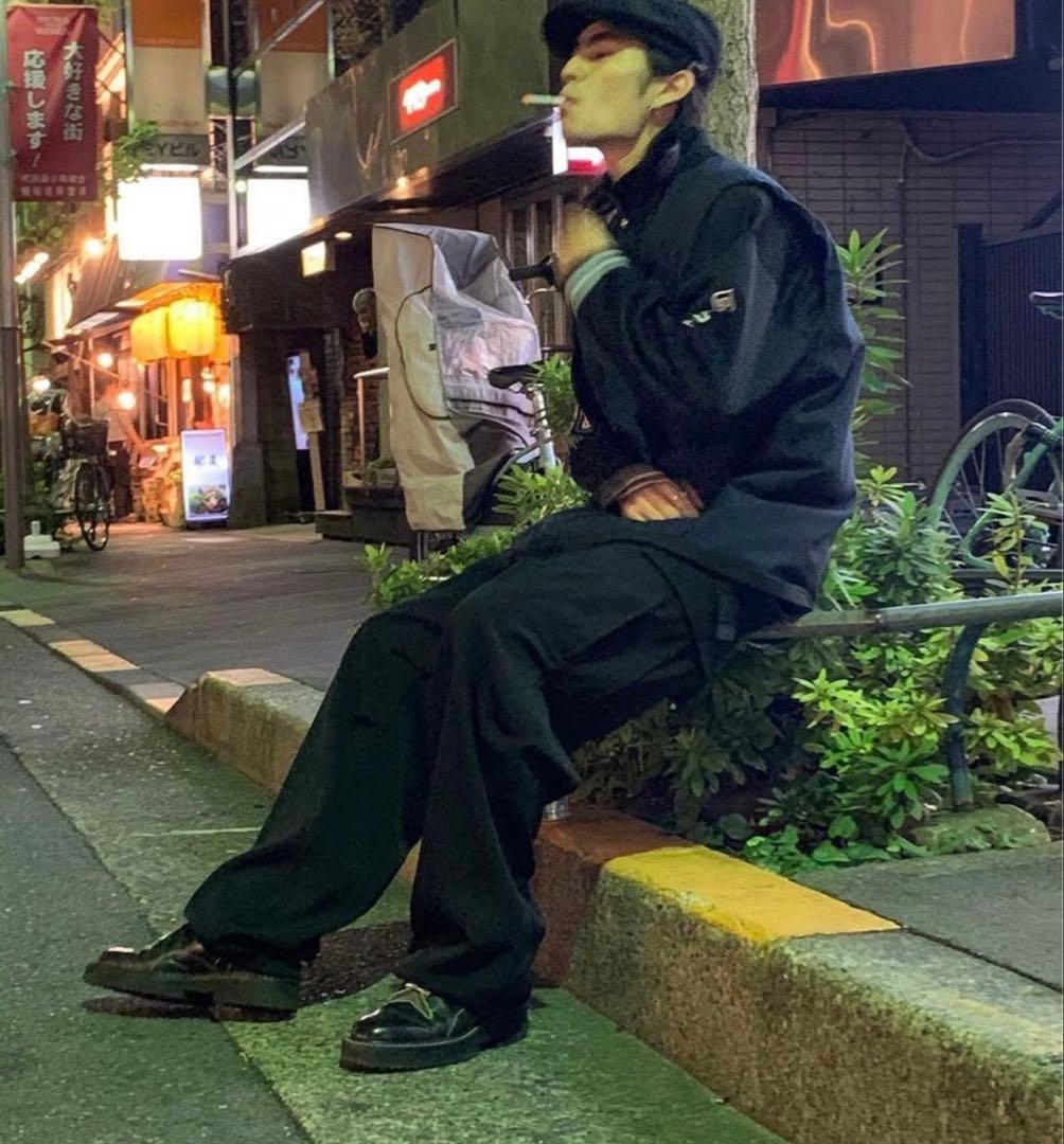 AURALEE　WOOL MAX GABARDINE FATIGUE PANTS