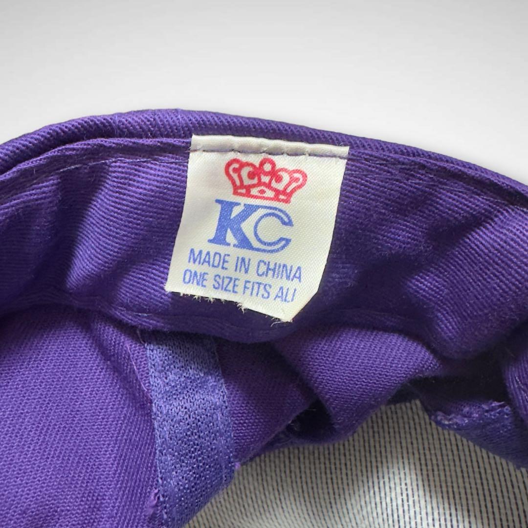 THE MASK1994年製ビンテージキャップ刺繍ロゴパープルグリーン映画グッズ