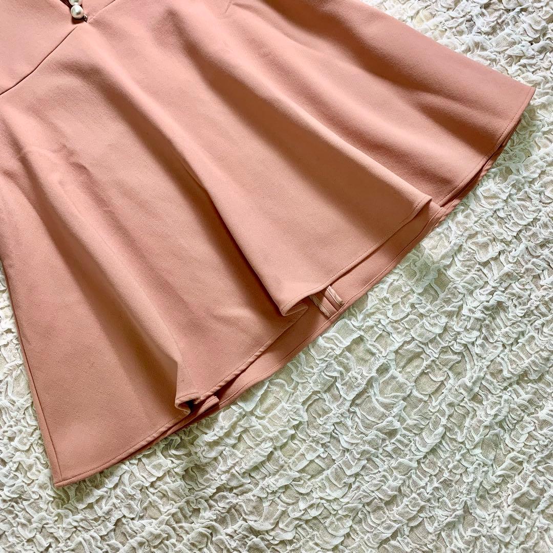 美品　YOKOCHAN ヨーコチャン パール　フレア　ブラウス トップス