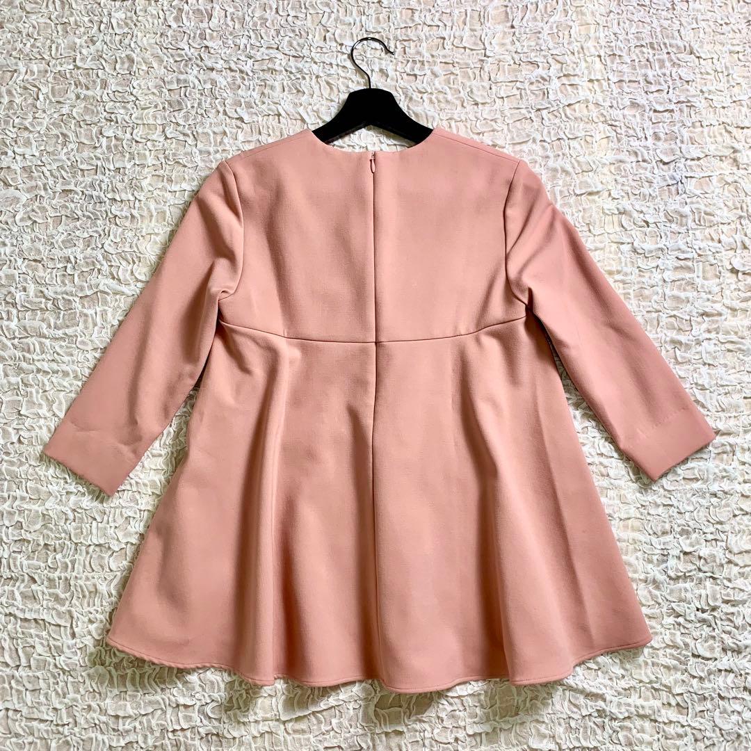 美品　YOKOCHAN ヨーコチャン パール　フレア　ブラウス トップス