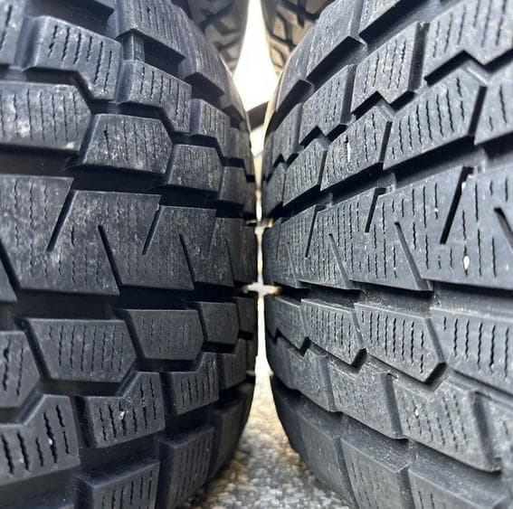 江*ス様 ■美品■4本W463純正ホイール+スタッドレスGクラスゲレンデ265/