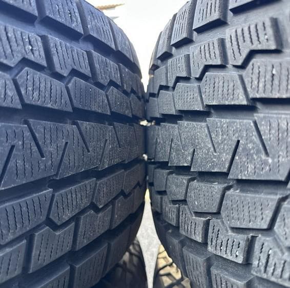 江*ス様 ■美品■4本W463純正ホイール+スタッドレスGクラスゲレンデ265/