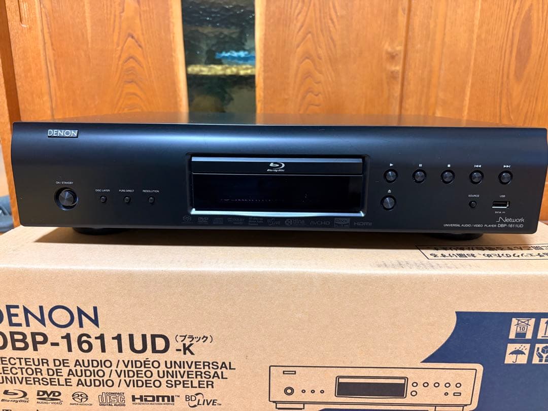 (動作確認済) DENON DBP-1611UD ブラック