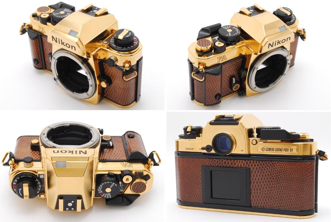 【美品】Nikon ニコン FA ゴールド GOLD 2000台限定品