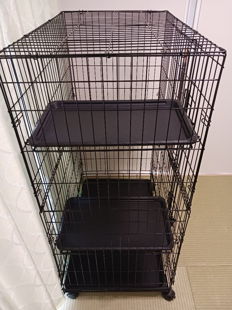 キャットケージ　大型 3段 Amazon　BASIC