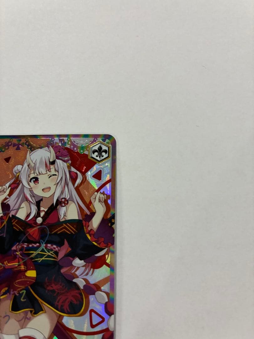 ヴァイスシュヴァルツ ホロライブ 百鬼あやめ SSP サイン 箔押し