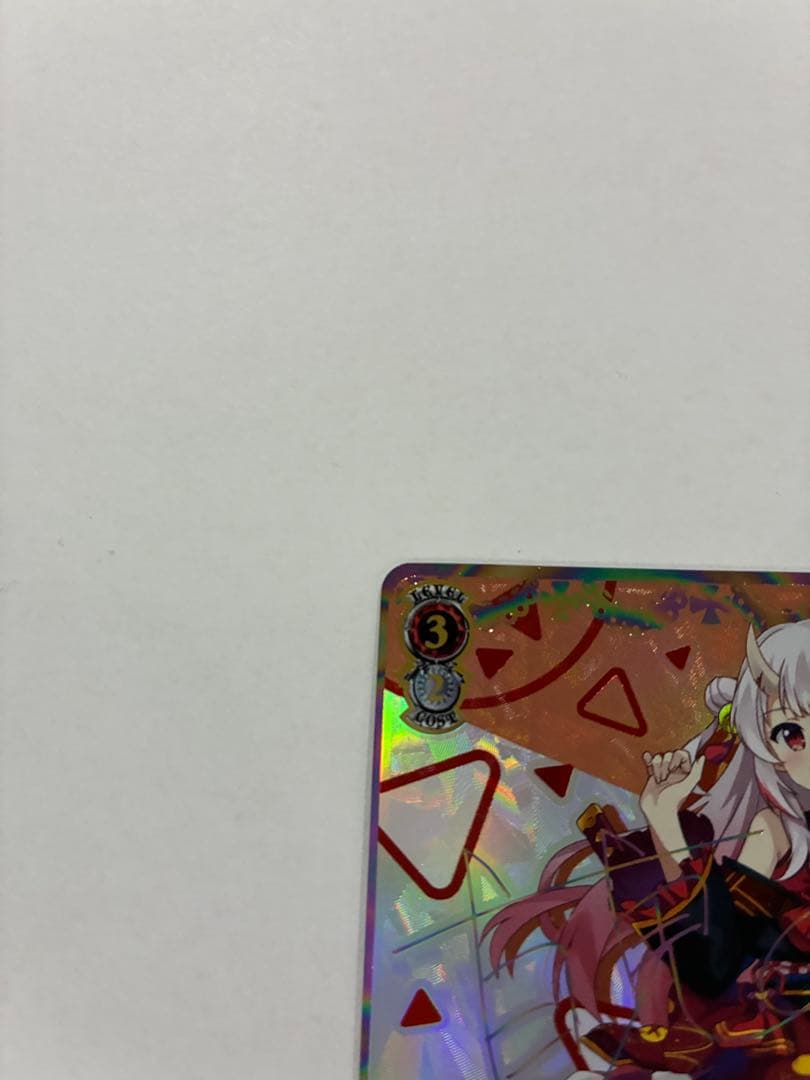 ヴァイスシュヴァルツ ホロライブ 百鬼あやめ SSP サイン 箔押し