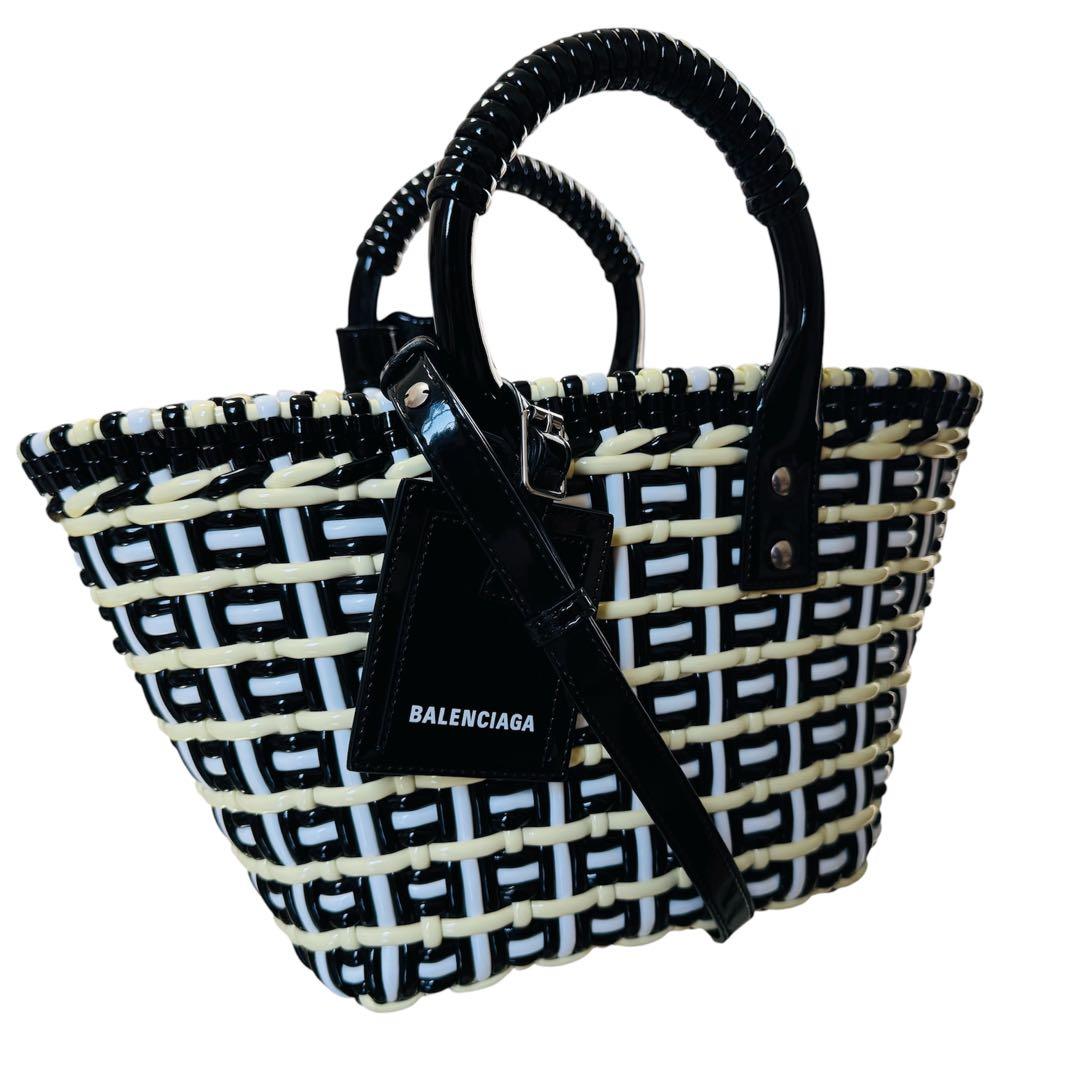 【極美品】 バレンシアガ ビストロ バスケット かごバッグ ショルダーバッグ