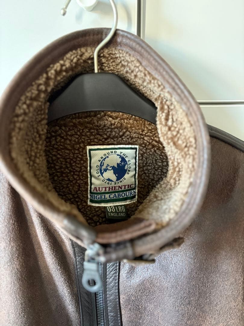 S*中様 ナイジェルケーボン　裏ボア　B-3タイプ　フライトジャケット　サイズ：