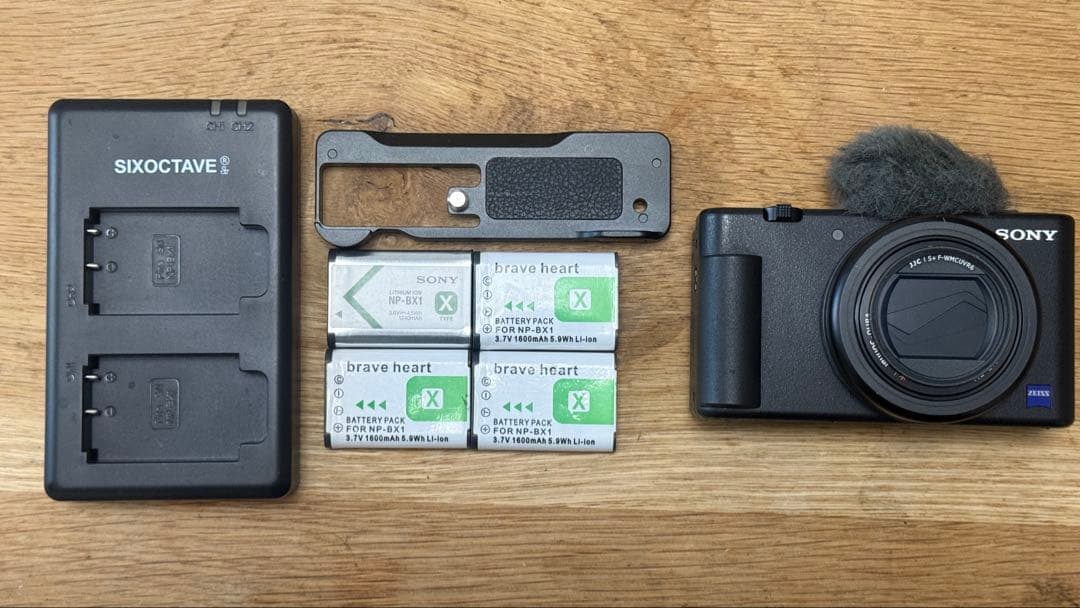 SONY ZV-1 デジタルカメラ バッテリーセット