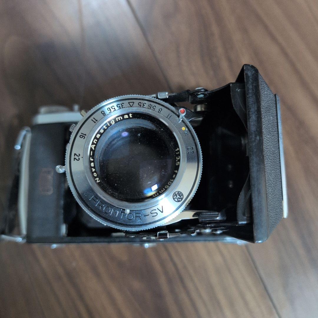 ツァイスイコン　イコンタ Nover Anastigmat １０５mm F３，５