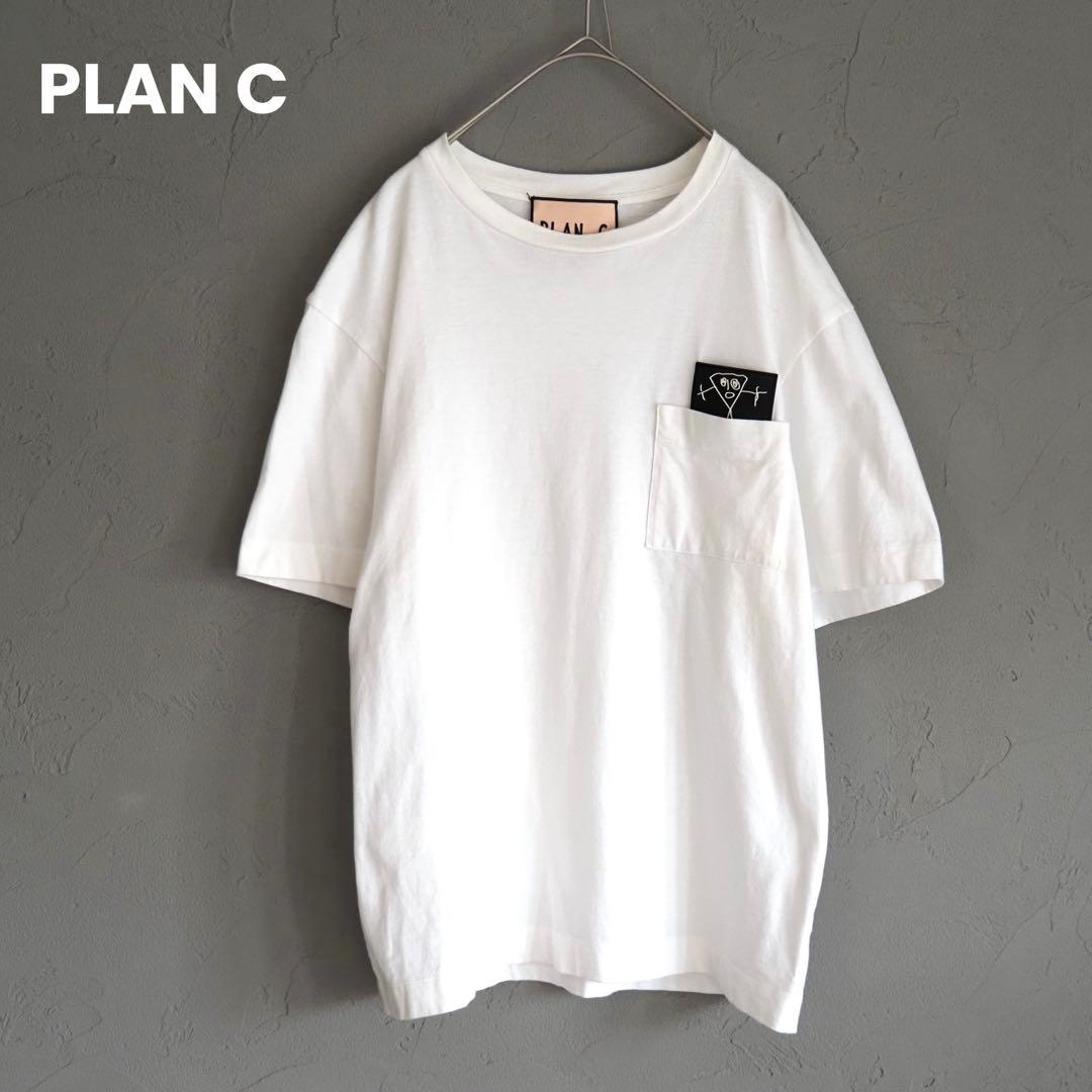 PLAN C Biancaロゴパッチ Tシャツ