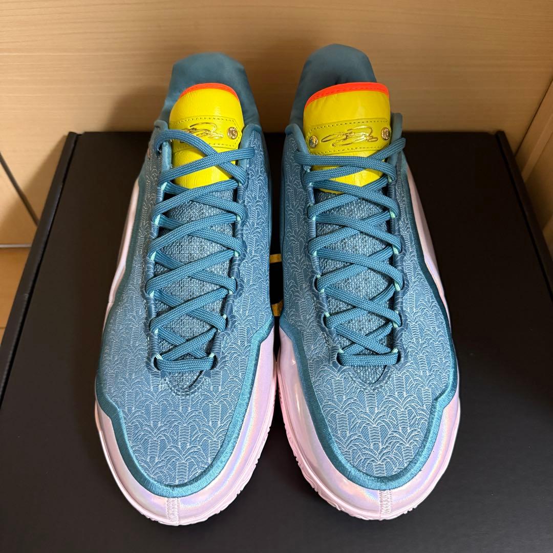 着用約30分 NIKE LEBRON 23 Miami Twice 30cm
