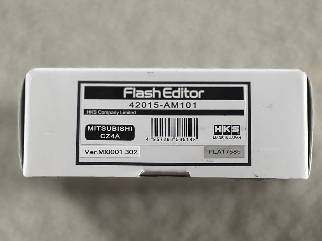 HKS Flash Editor フラッシュエディター　ランエボ　ランエボ10