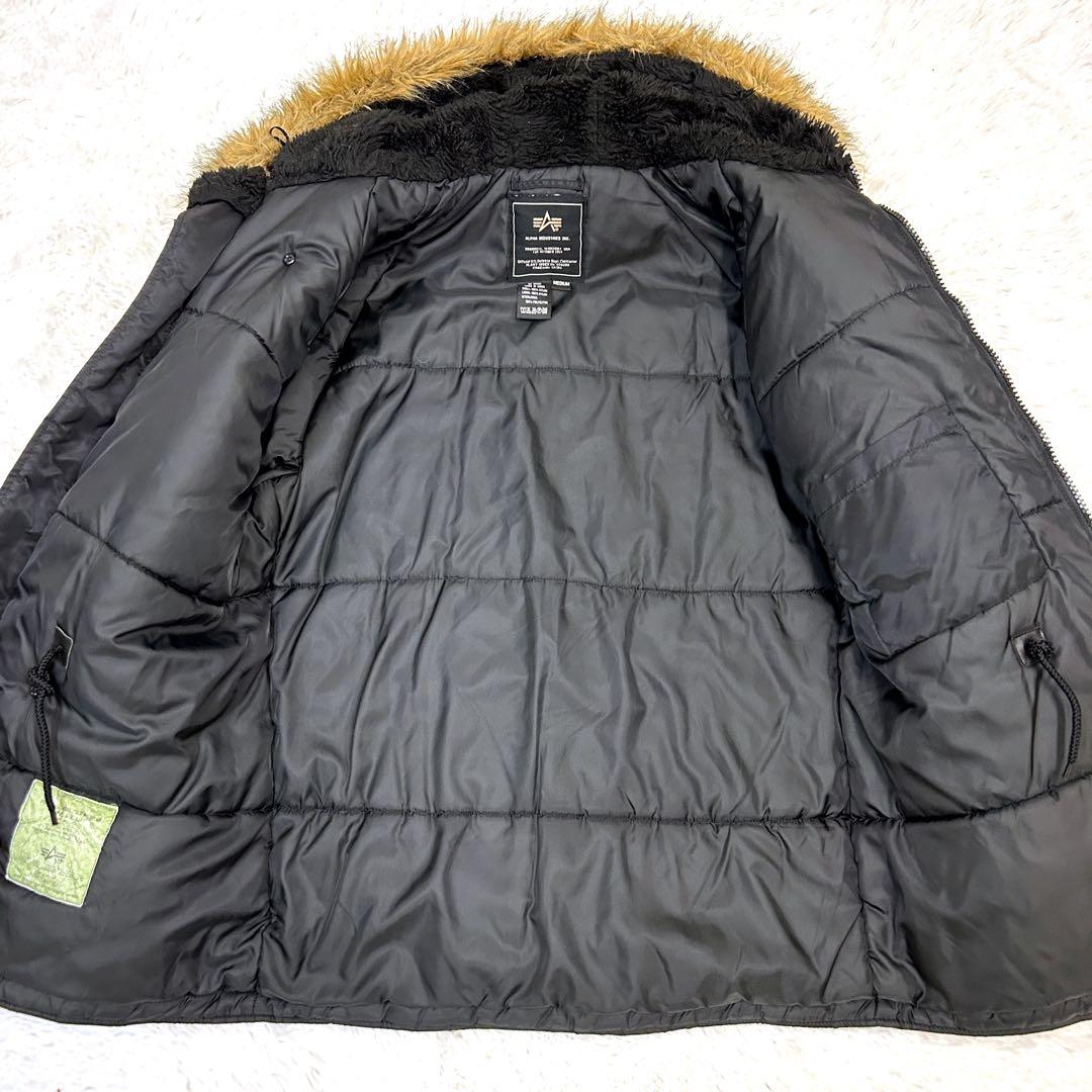 ALPHA N-3B ジャケット ブラック M