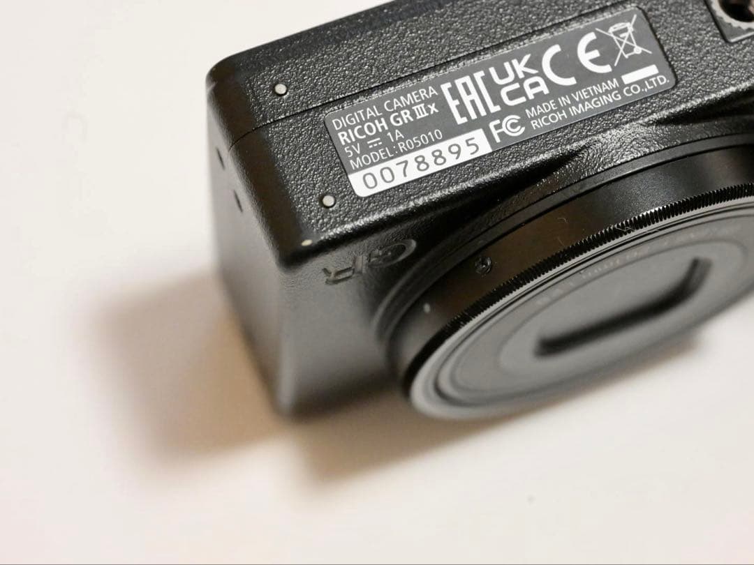 RICOH GR3X/ GR IIIx【3607回】箱無し・おまけあり