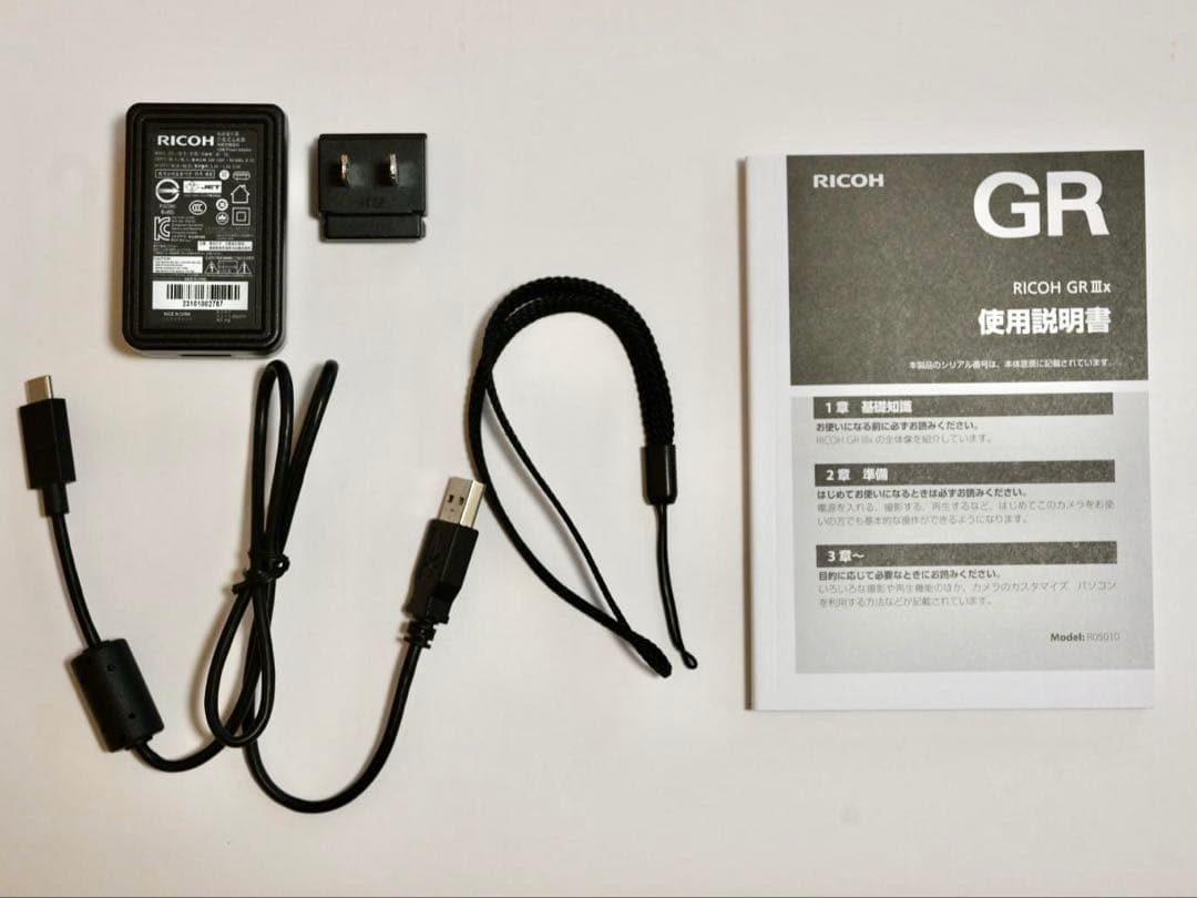 RICOH GR3X/ GR IIIx【3607回】箱無し・おまけあり