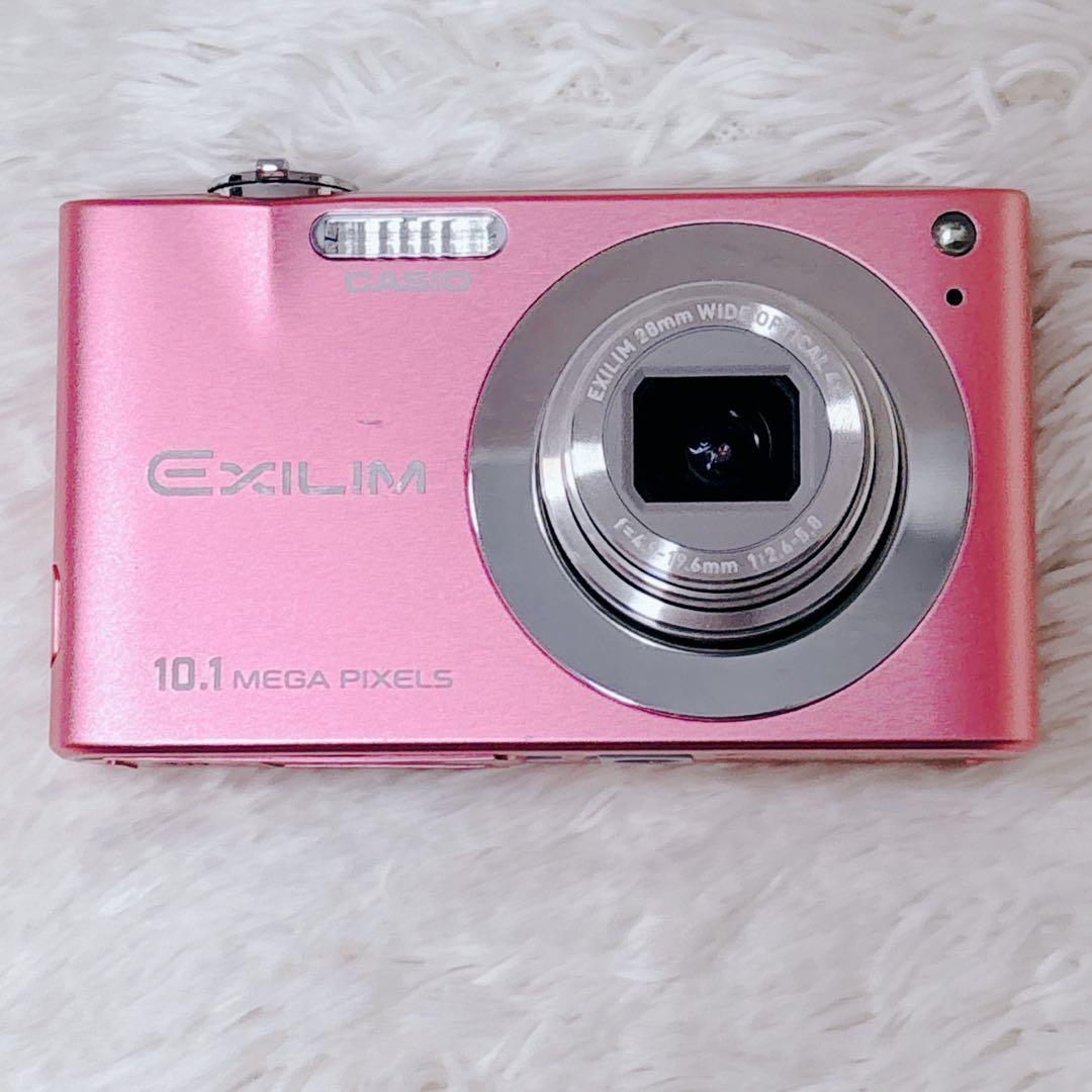 【美品】CASIO デジタルカメラEXILIM EX-Z100 ピンク オールド