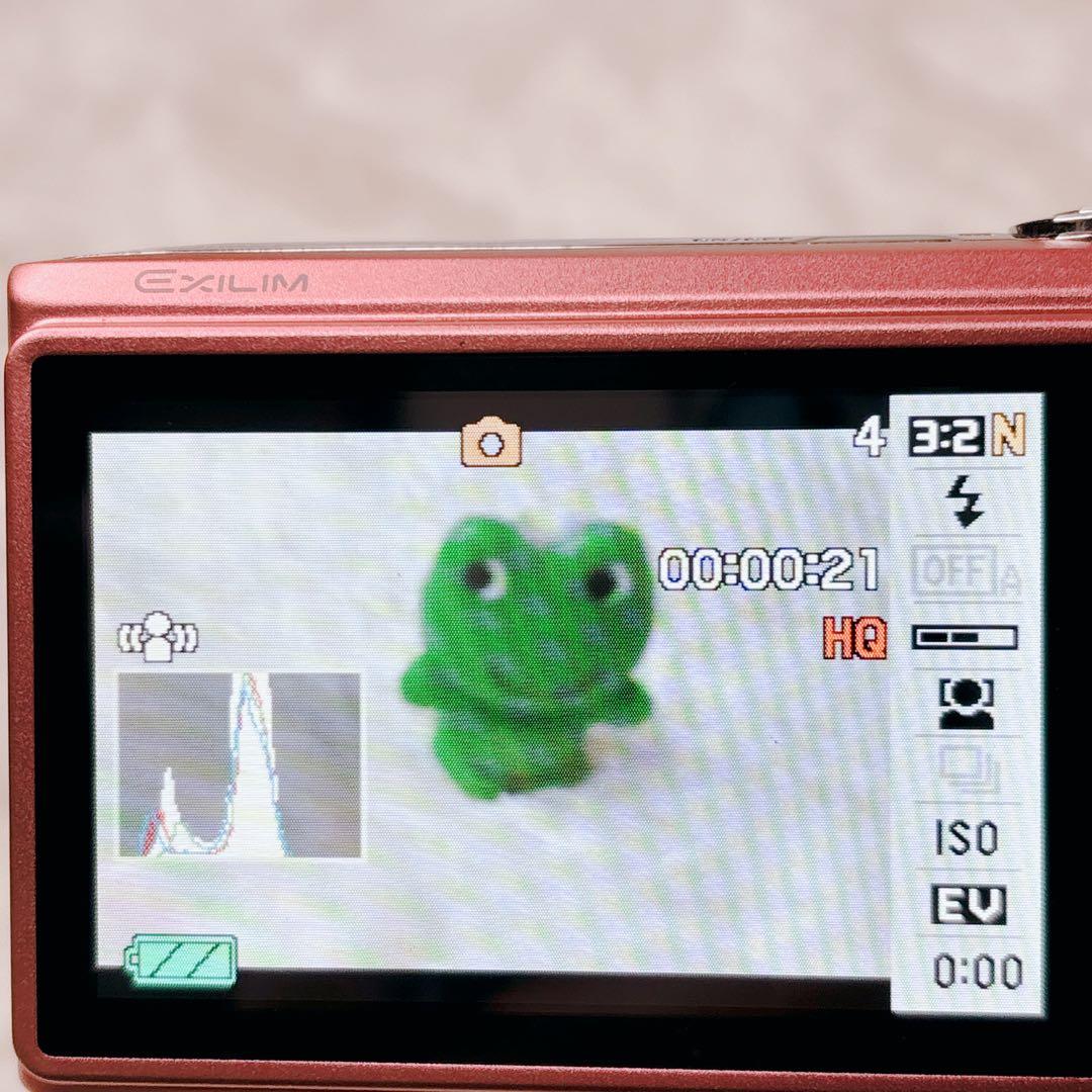 【美品】CASIO デジタルカメラEXILIM EX-Z100 ピンク オールド