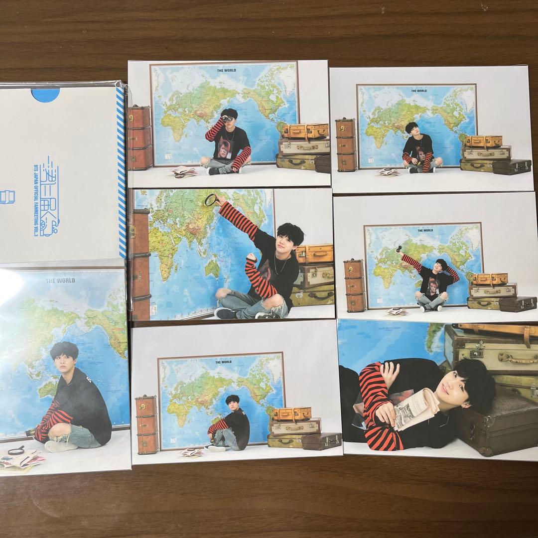 BTS 日本　ファンミ　ペンミ　君に届く フォトセット　ユンギ　フォトカ　コンプ