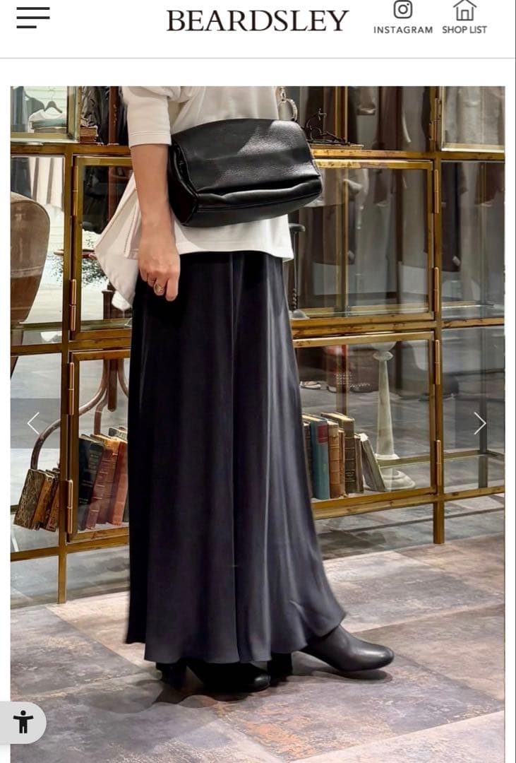 BEARDSLEY 黒 ボディバッグ