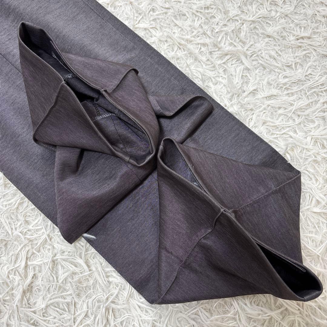 未使用級★エポカウォモ スーツ ブラウン ITL48位 コットン素材